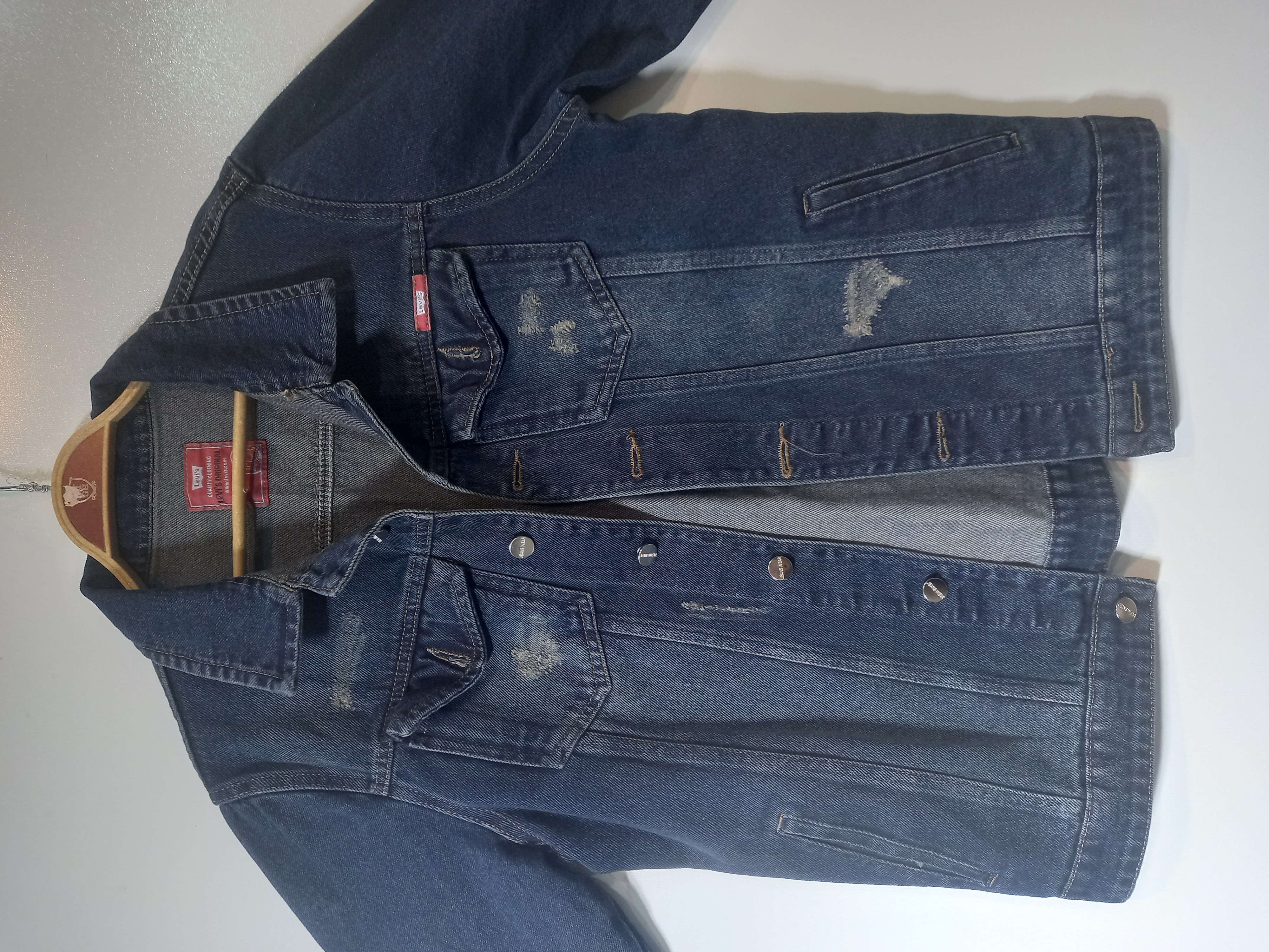 لیوایز LEVIS لیوایز LEVIS کت جین اسپورت - جین کج راه گرم بالا صادراتی - لیوایز LEVIS - مطمئن