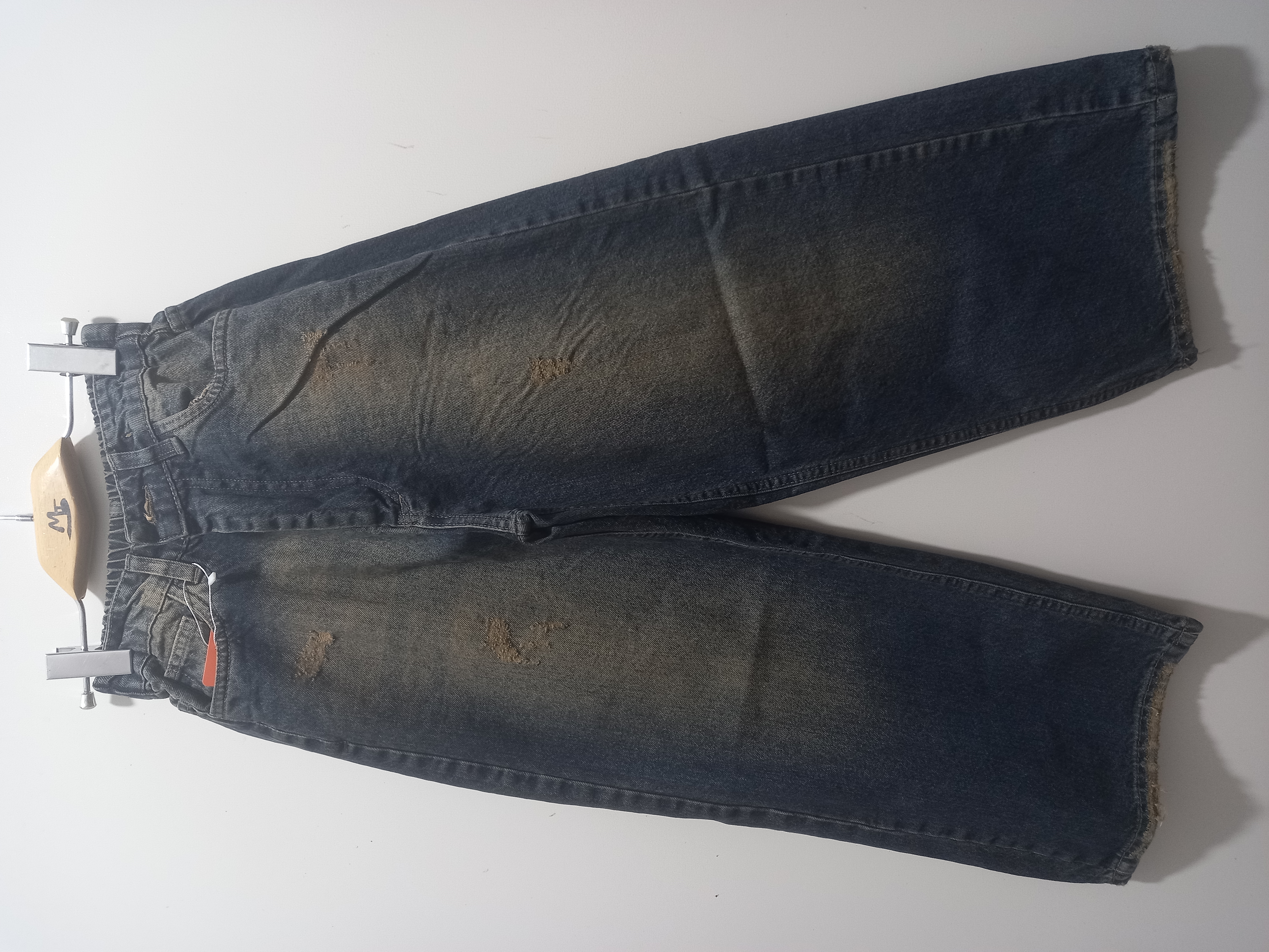 شلوارک واید بگ زنانه آلفا مدل WIDE BAG طرح کج راه